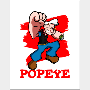 popeye Posters and Art